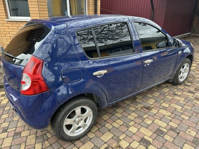 Синий Дачия Сандеро, объемом двигателя 1.4 л и пробегом 152 тыс. км за 3950 $, фото 8 на Automoto.ua