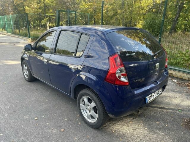 Синий Дачия Сандеро, объемом двигателя 1.4 л и пробегом 152 тыс. км за 3950 $, фото 1 на Automoto.ua