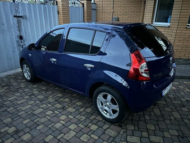 Синий Дачия Сандеро, объемом двигателя 1.4 л и пробегом 152 тыс. км за 3950 $, фото 5 на Automoto.ua