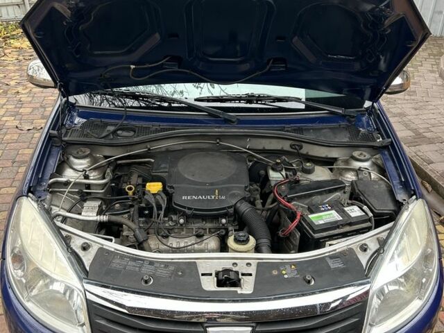 Синий Дачия Сандеро, объемом двигателя 1.4 л и пробегом 152 тыс. км за 3950 $, фото 16 на Automoto.ua