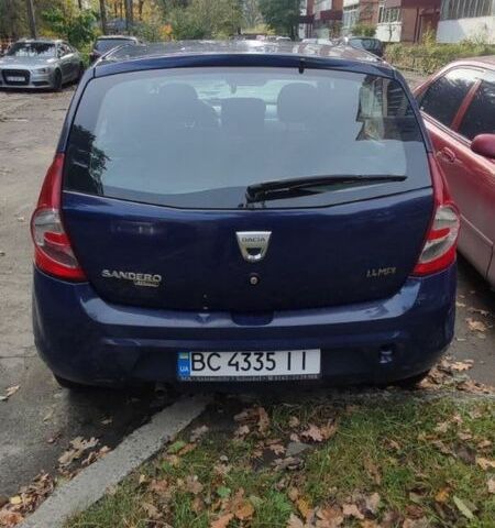 Синій Дачія Sandero, об'ємом двигуна 1.4 л та пробігом 240 тис. км за 4000 $, фото 1 на Automoto.ua