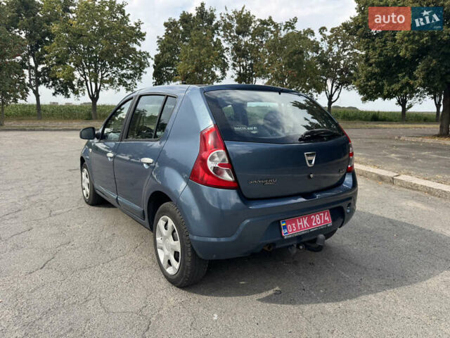 Синій Дачія Sandero, об'ємом двигуна 0 л та пробігом 152 тис. км за 4000 $, фото 11 на Automoto.ua