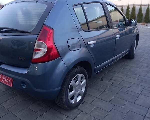 Синій Дачія Sandero, об'ємом двигуна 1.6 л та пробігом 151 тис. км за 4850 $, фото 6 на Automoto.ua