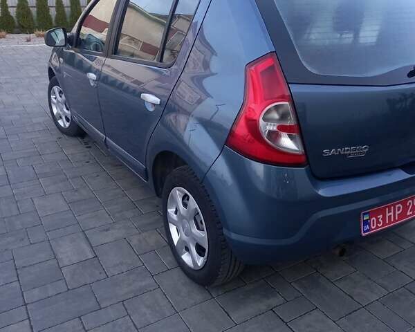 Синій Дачія Sandero, об'ємом двигуна 1.6 л та пробігом 151 тис. км за 4850 $, фото 8 на Automoto.ua