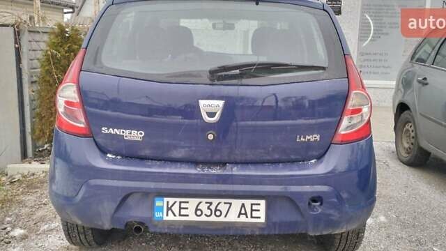 Дачія Sandero 2008 у Дніпро (Дніпропетровську) на Automoto.ua Синій Дачія Sandero, об'ємом двигуна 1.39 л та пробігом 150 тис. км за 4500 $, фото 1 на Automoto.ua