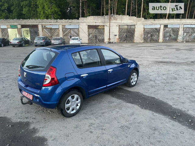 Синій Дачія Sandero, об'ємом двигуна 1.4 л та пробігом 122 тис. км за 4500 $, фото 4 на Automoto.ua