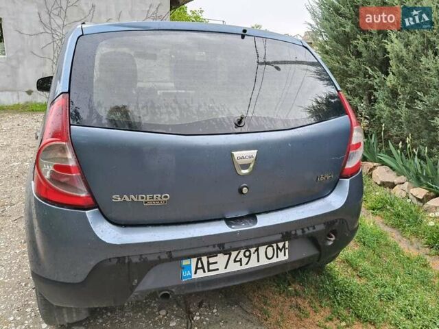 Синий Дачия Сандеро, объемом двигателя 1.4 л и пробегом 230 тыс. км за 3100 $, фото 1 на Automoto.ua