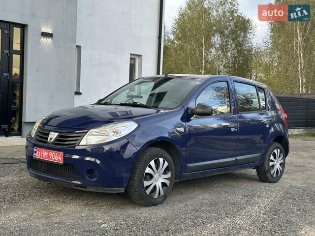 Синий Дачия Сандеро, объемом двигателя 1.4 л и пробегом 201 тыс. км за 4550 $, фото 1 на Automoto.ua