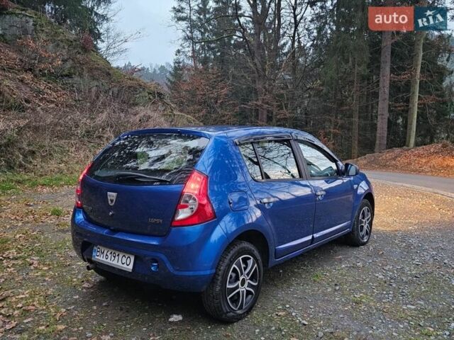 Синий Дачия Сандеро, объемом двигателя 1.6 л и пробегом 230 тыс. км за 4500 $, фото 12 на Automoto.ua