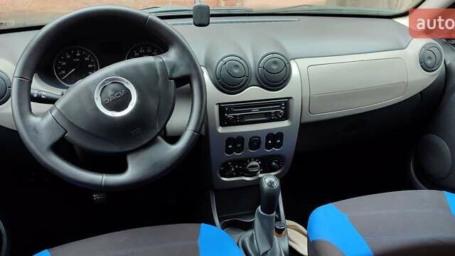 Синий Дачия Сандеро, объемом двигателя 1.2 л и пробегом 174 тыс. км за 4900 $, фото 10 на Automoto.ua