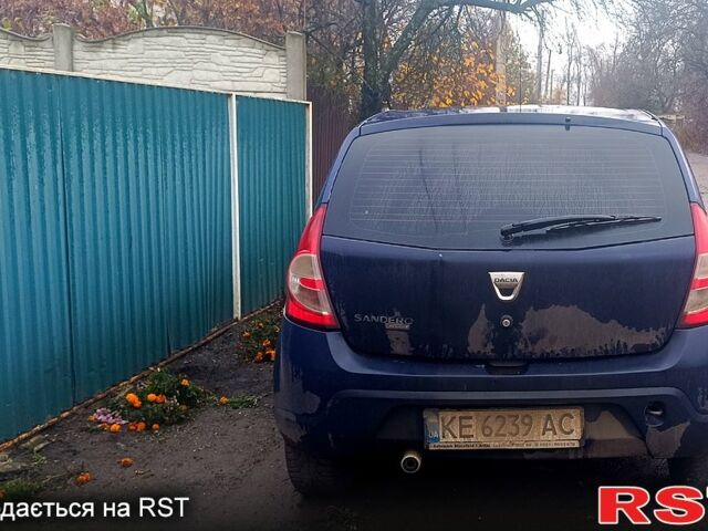 Синій Дачія Sandero, об'ємом двигуна 1.1 л та пробігом 220 тис. км за 3500 $, фото 2 на Automoto.ua