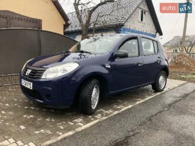 Синий Дачия Сандеро, объемом двигателя 1.39 л и пробегом 160 тыс. км за 4550 $, фото 4 на Automoto.ua