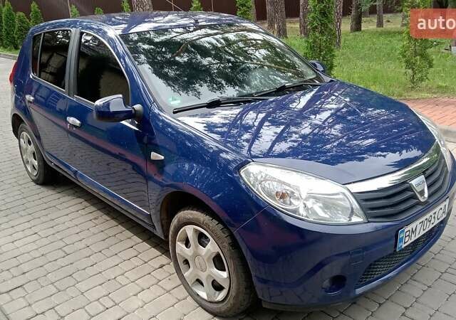 Синій Дачія Sandero, об'ємом двигуна 1.6 л та пробігом 262 тис. км за 4600 $, фото 4 на Automoto.ua