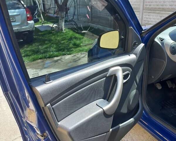 Синій Дачія Sandero, об'ємом двигуна 1.2 л та пробігом 137 тис. км за 4600 $, фото 9 на Automoto.ua