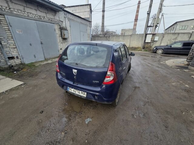 Синий Дачия Сандеро, объемом двигателя 1.4 л и пробегом 225 тыс. км за 2500 $, фото 8 на Automoto.ua