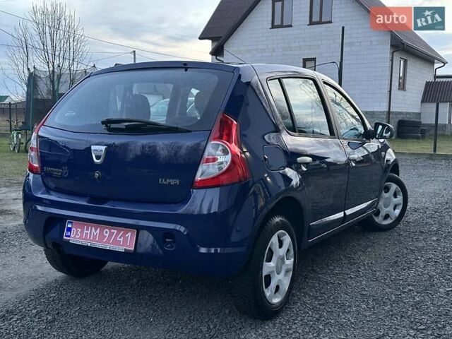 Синій Дачія Sandero, об'ємом двигуна 1.4 л та пробігом 109 тис. км за 4850 $, фото 5 на Automoto.ua