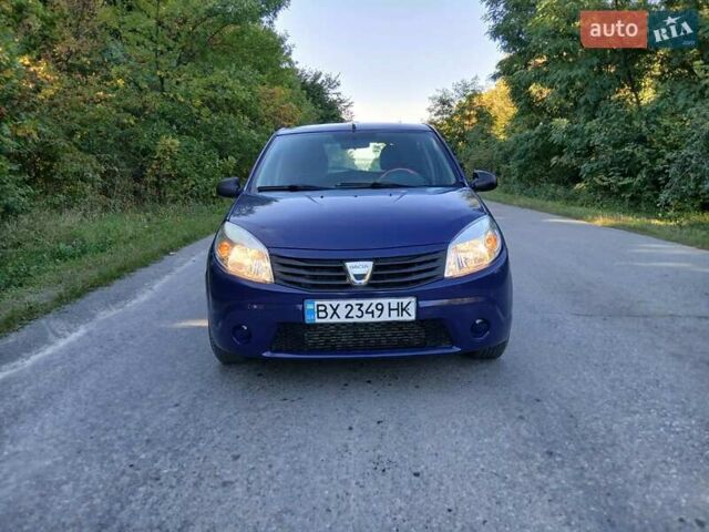 Синий Дачия Сандеро, объемом двигателя 1.5 л и пробегом 235 тыс. км за 3650 $, фото 1 на Automoto.ua