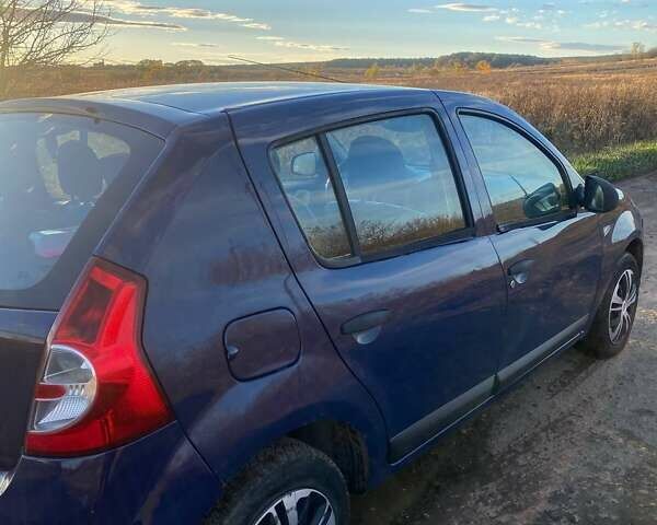 Дачия Сандеро 2009 в Ивано-Франковске на Automoto.ua Синий Дачия Сандеро, объемом двигателя 1.4 л и пробегом 356 тыс. км за 4100 $, фото 1 на Automoto.ua