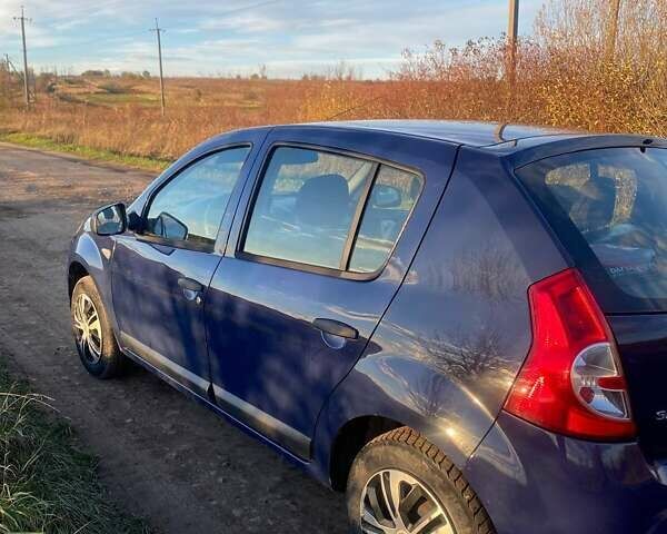 Дачия Сандеро 2009 в Ивано-Франковске на Automoto.ua Синий Дачия Сандеро, объемом двигателя 1.4 л и пробегом 356 тыс. км за 4100 $, фото 3 на Automoto.ua