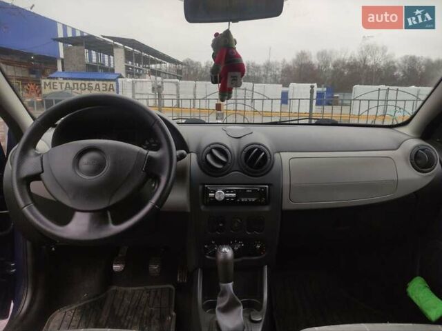 Синий Дачия Сандеро, объемом двигателя 1.39 л и пробегом 155 тыс. км за 4300 $, фото 9 на Automoto.ua