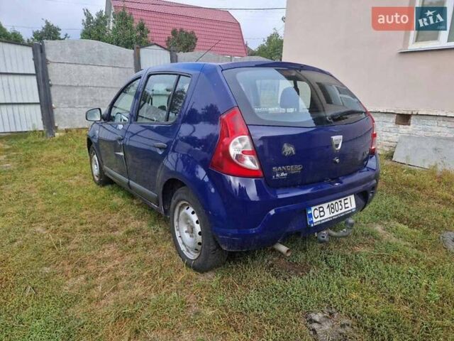 Синій Дачія Sandero, об'ємом двигуна 1.39 л та пробігом 160 тис. км за 3500 $, фото 3 на Automoto.ua