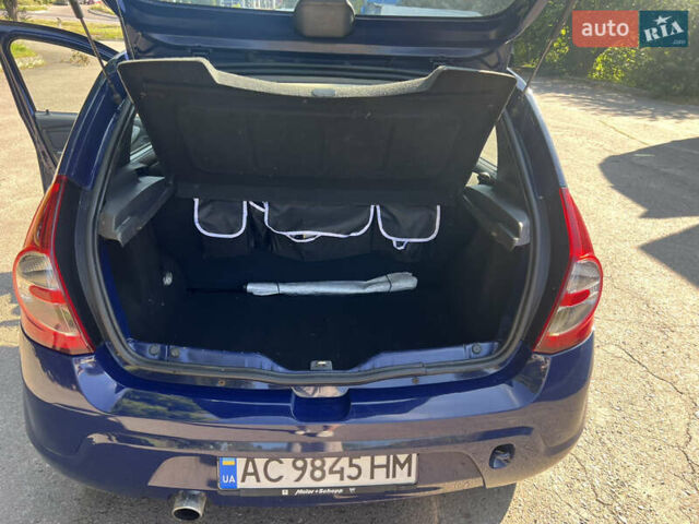 Синій Дачія Sandero, об'ємом двигуна 1.15 л та пробігом 217 тис. км за 4399 $, фото 8 на Automoto.ua