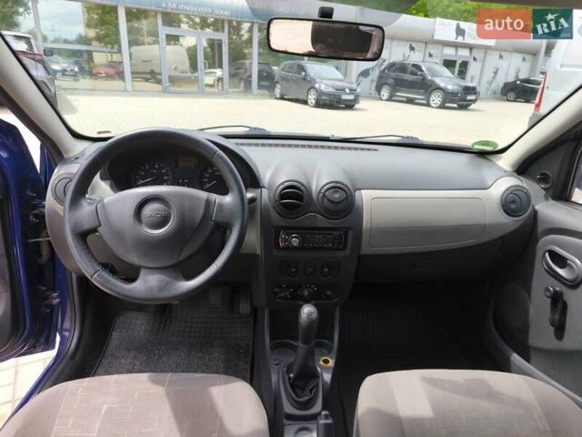 Синій Дачія Sandero, об'ємом двигуна 1.4 л та пробігом 183 тис. км за 4150 $, фото 11 на Automoto.ua