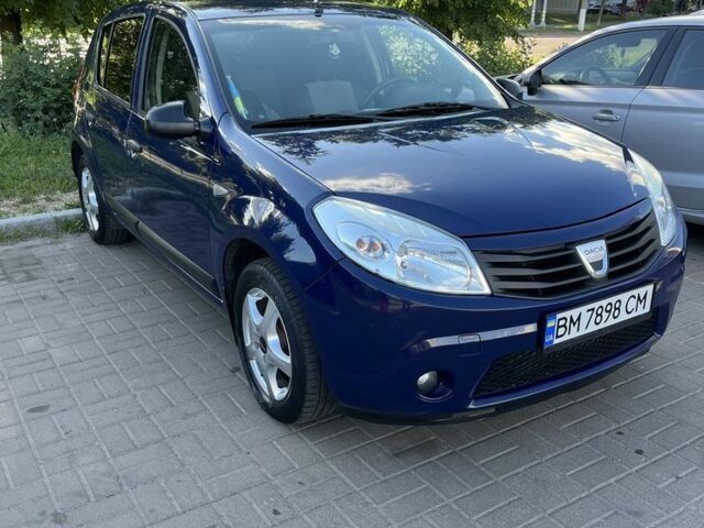 Синий Дачия Сандеро, объемом двигателя 1.2 л и пробегом 204 тыс. км за 4750 $, фото 9 на Automoto.ua