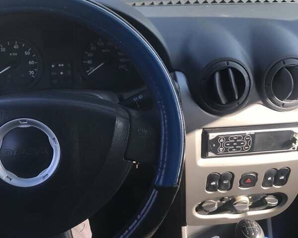 Дачія Sandero 2009 у Дніпро (Дніпропетровську) на Automoto.ua Синій Дачія Sandero, об'ємом двигуна 1.2 л та пробігом 380 тис. км за 4000 $, фото 3 на Automoto.ua