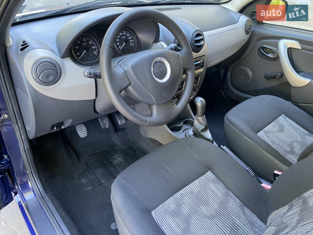 Синий Дачия Сандеро, объемом двигателя 1.4 л и пробегом 147 тыс. км за 4750 $, фото 20 на Automoto.ua