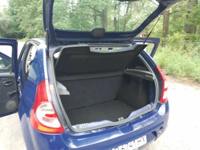 Синий Дачия Сандеро, объемом двигателя 1.4 л и пробегом 176 тыс. км за 4500 $, фото 11 на Automoto.ua