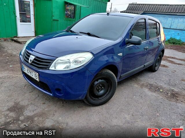 Синій Дачія Sandero, об'ємом двигуна 1.4 л та пробігом 185 тис. км за 4500 $, фото 3 на Automoto.ua