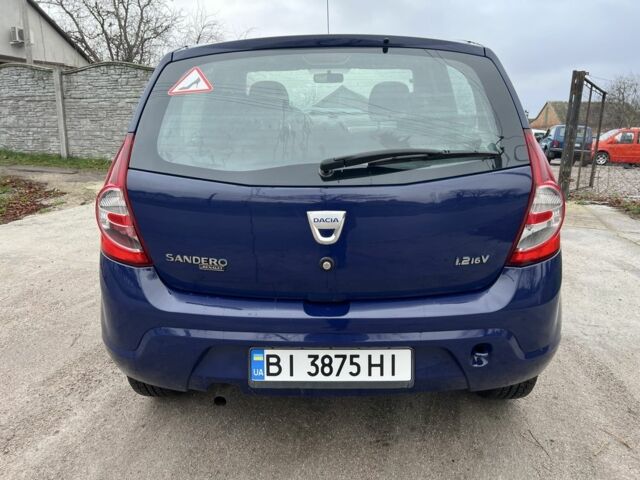 Синій Дачія Sandero, об'ємом двигуна 1.1 л та пробігом 165 тис. км за 3999 $, фото 16 на Automoto.ua