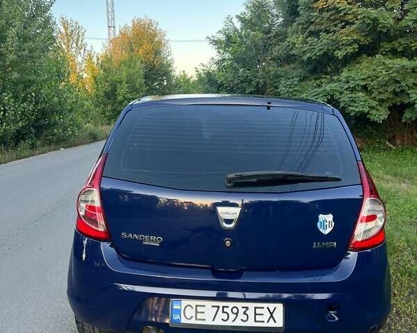 Синий Дачия Сандеро, объемом двигателя 1.4 л и пробегом 218 тыс. км за 3100 $, фото 3 на Automoto.ua