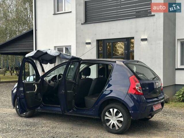 Синий Дачия Сандеро, объемом двигателя 1.4 л и пробегом 201 тыс. км за 4550 $, фото 19 на Automoto.ua