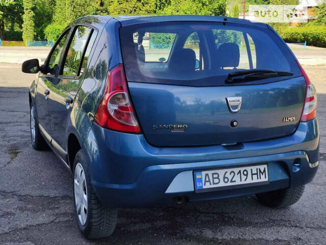 Синій Дачія Sandero, об'ємом двигуна 1.4 л та пробігом 150 тис. км за 4300 $, фото 16 на Automoto.ua