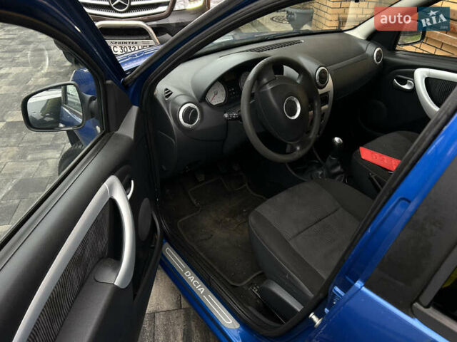 Синий Дачия Сандеро, объемом двигателя 1.6 л и пробегом 117 тыс. км за 4600 $, фото 16 на Automoto.ua