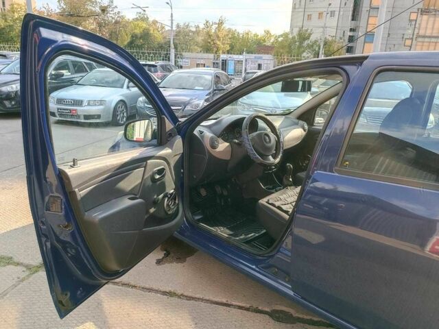 Синий Дачия Сандеро, объемом двигателя 1.4 л и пробегом 145 тыс. км за 4430 $, фото 19 на Automoto.ua