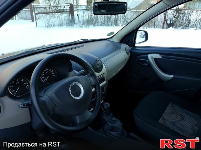 Синій Дачія Sandero, об'ємом двигуна 1.4 л та пробігом 150 тис. км за 4450 $, фото 8 на Automoto.ua