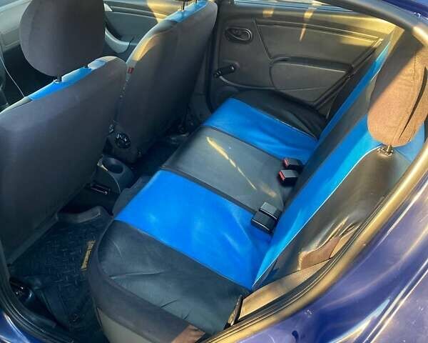 Дачия Сандеро 2009 в Ивано-Франковске на Automoto.ua Синий Дачия Сандеро, объемом двигателя 1.4 л и пробегом 356 тыс. км за 4100 $, фото 5 на Automoto.ua