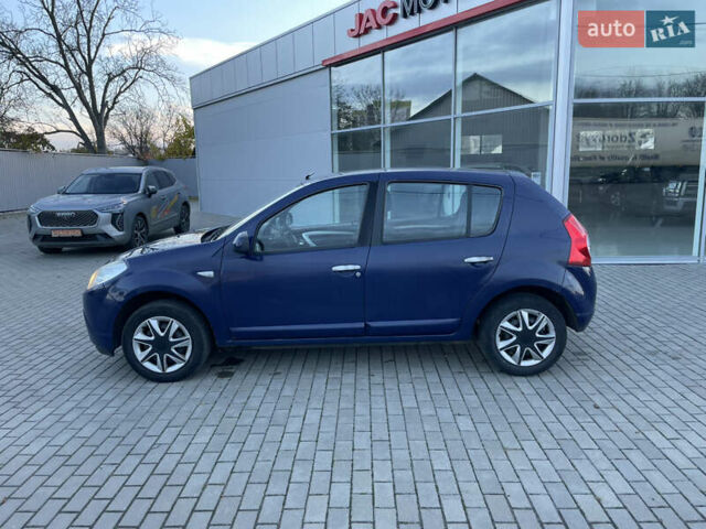 Синий Дачия Сандеро, объемом двигателя 1.4 л и пробегом 246 тыс. км за 4600 $, фото 7 на Automoto.ua