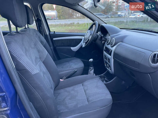 Синий Дачия Сандеро, объемом двигателя 1.4 л и пробегом 246 тыс. км за 4600 $, фото 15 на Automoto.ua