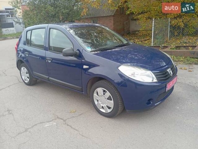 Синий Дачия Сандеро, объемом двигателя 1.2 л и пробегом 157 тыс. км за 4500 $, фото 8 на Automoto.ua
