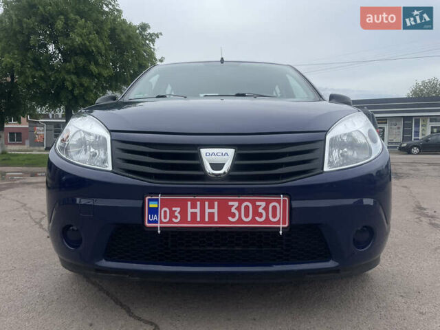 Синий Дачия Сандеро, объемом двигателя 1.4 л и пробегом 59 тыс. км за 5500 $, фото 3 на Automoto.ua