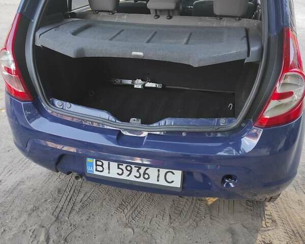 Синий Дачия Сандеро, объемом двигателя 1.4 л и пробегом 135 тыс. км за 4250 $, фото 19 на Automoto.ua