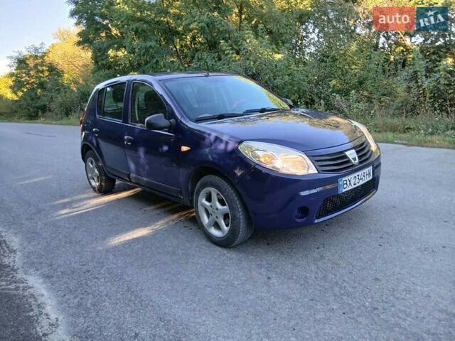 Синий Дачия Сандеро, объемом двигателя 1.5 л и пробегом 235 тыс. км за 3650 $, фото 8 на Automoto.ua