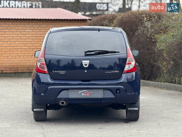 Синій Дачія Sandero, об'ємом двигуна 1.39 л та пробігом 265 тис. км за 3999 $, фото 14 на Automoto.ua