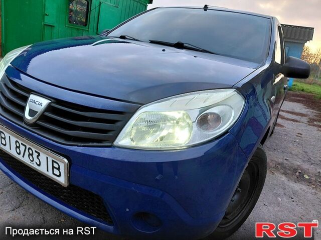 Синій Дачія Sandero, об'ємом двигуна 1.4 л та пробігом 185 тис. км за 4500 $, фото 1 на Automoto.ua
