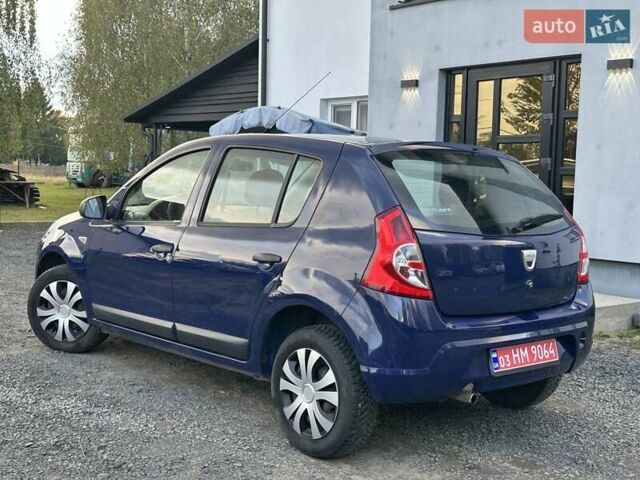 Синий Дачия Сандеро, объемом двигателя 1.4 л и пробегом 201 тыс. км за 4550 $, фото 5 на Automoto.ua