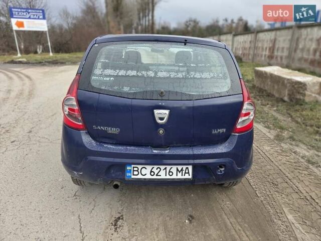 Синій Дачія Sandero, об'ємом двигуна 1.4 л та пробігом 197 тис. км за 2450 $, фото 15 на Automoto.ua
